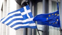 Vlajka Grécka.