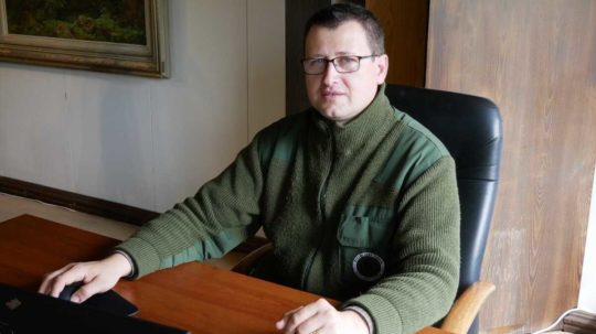 Na snímke nový generálny riaditeľ štátneho podniku Lesy SR Ján Marhefka.