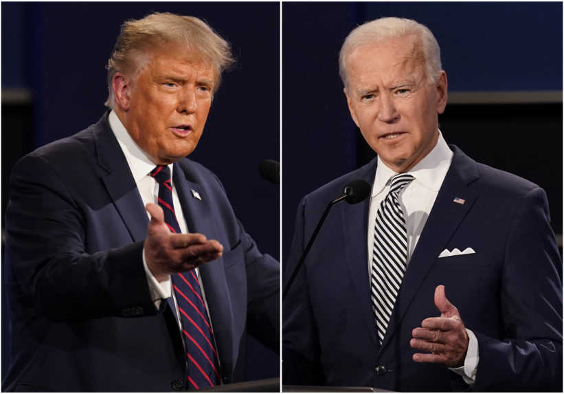 Namiesto jednej debaty boli dve. Trump a Biden súperili o divákov