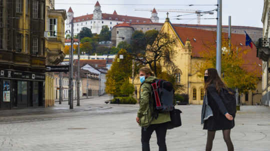 Bratislava počas zákazu vychádzania