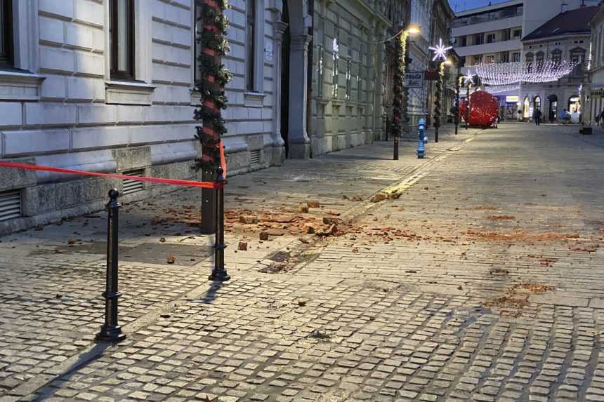 Chorvátsko zasiahlo zemetrasenie