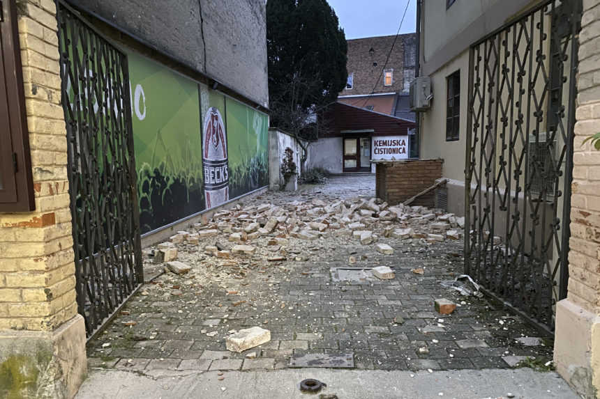 Chorvátsko zasiahlo silné zemetrasenie, má prvú obeť
