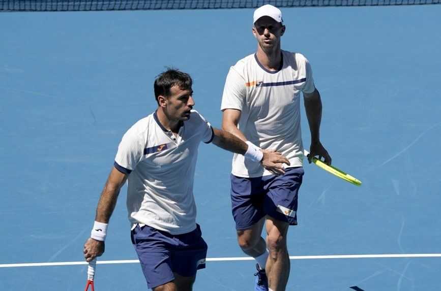 Polášek s Dodigom postúpili na Australian Open už do štvrťfinále štvorhry