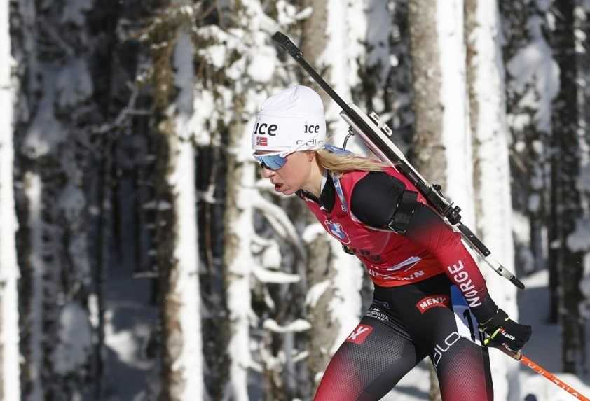 V rýchlostných pretekoch žien na MS v biatlone zlato pre Nórku Eckhoffovú, Paulína Fialková dobehla na 13. mieste