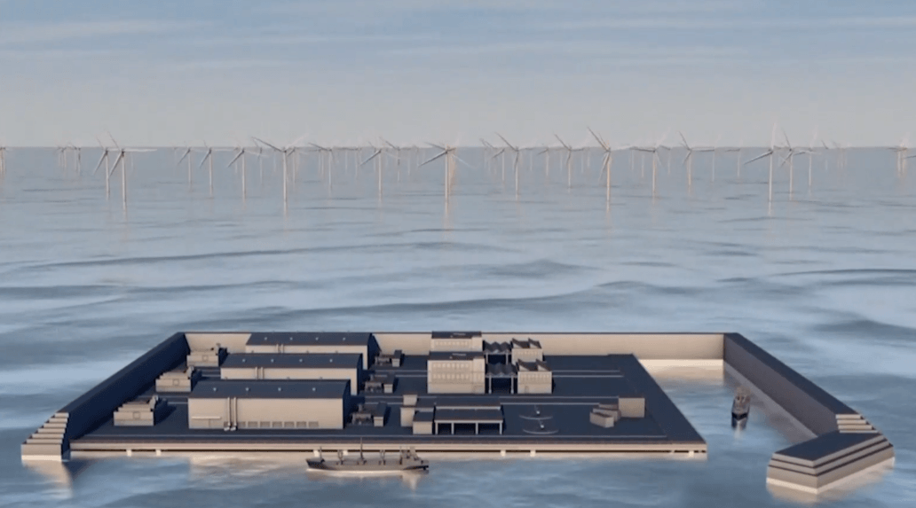 Dánsko vybuduje v Severnom mori ostrov obnoviteľnej energie