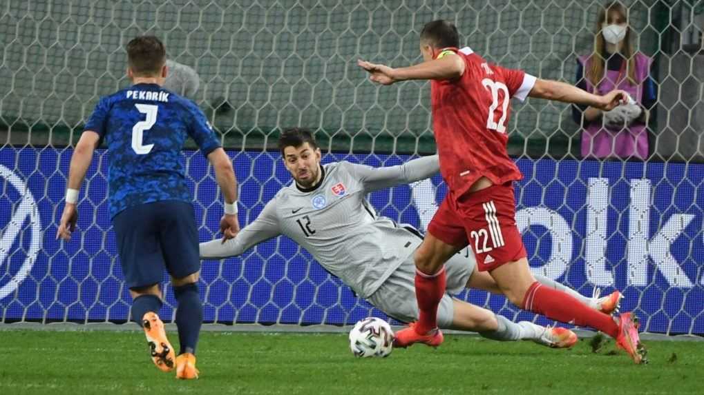 Slovensko vyhralo nad Ruskom 2:1, víťazný gól strelil Róbert Mak