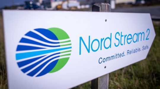 Nápis Nord Stream