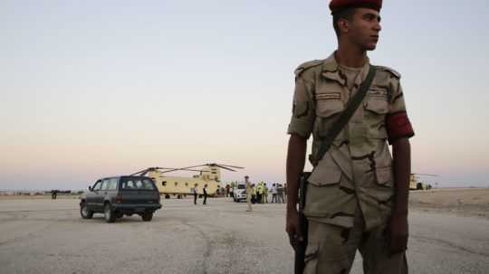 Egyptské ozbrojené sily zlikvidovali tri osoby podozrivé z popravy kresťana