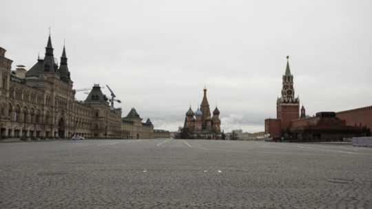 Na snímke Červené námestie v Moskve.
