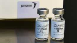 Na snímke vakcína Janssen od firmy Johnson & Johnson.