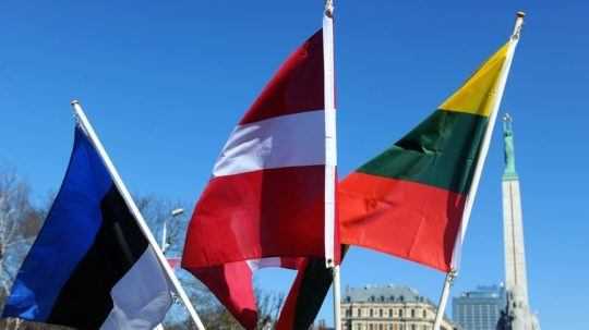 Vlajky pobaltských štátov
