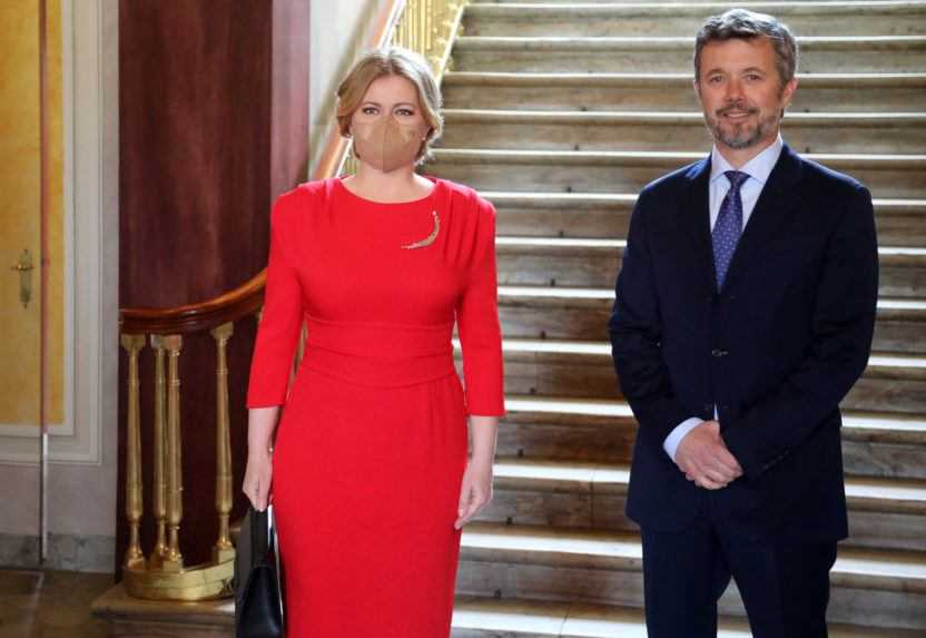 Prezidentka Čaputová: Dánsky následník trónu Frederik prijal pozvanie na Slovensko