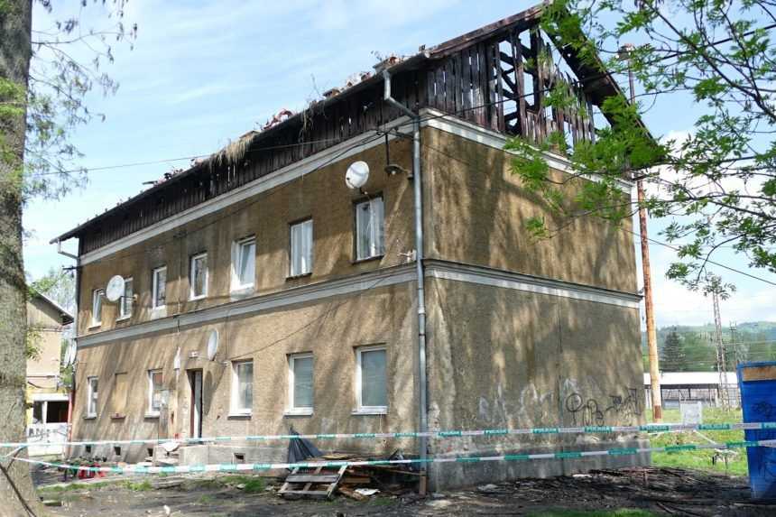 V Žiline horel bytový dom, obyvateľov evakuovali