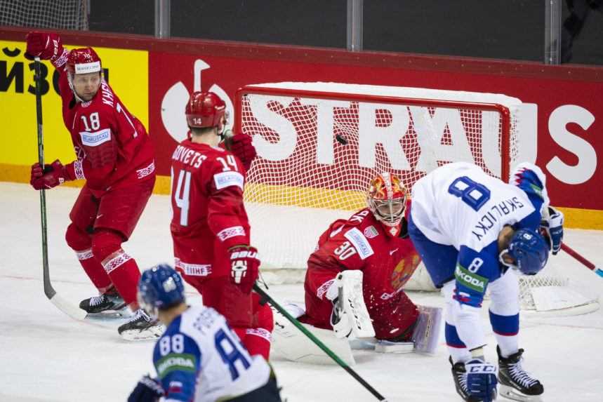 MS v hokeji: Slovensko s úspešným úvodom. Vyhralo nad Bieloruskom 5:2