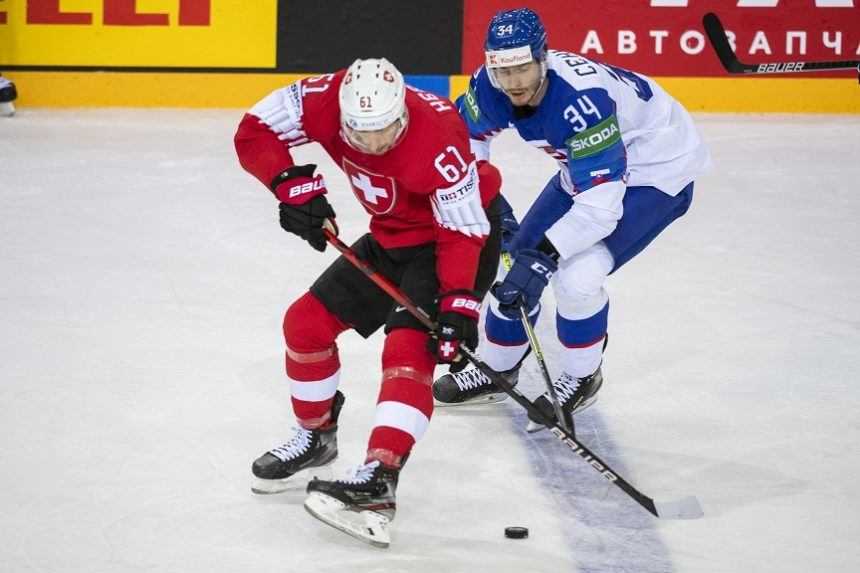 MS v hokeji: Po troch výhrach debakel. Slováci prehrali so Švajčiarskom vysoko 1:8