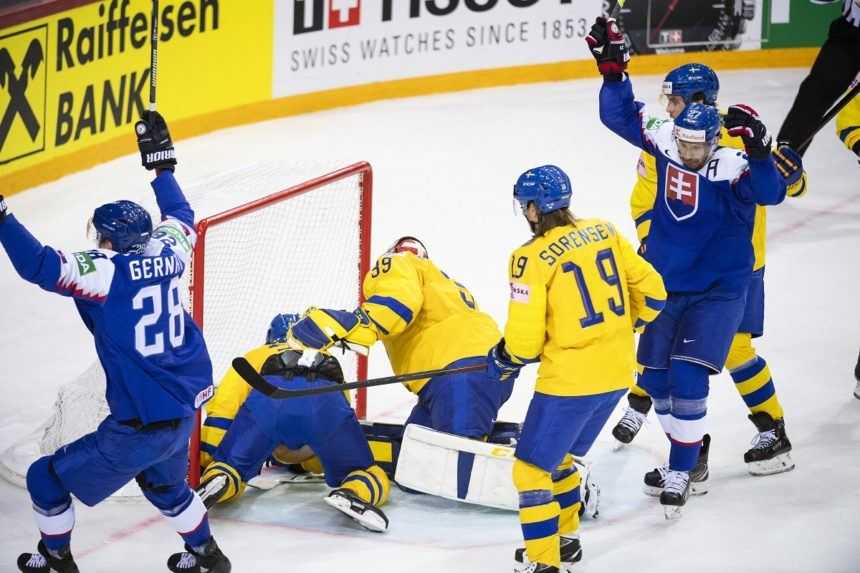 MS v hokeji: Slovensko prehralo so Švédskom 1:3, štvrťfinále isté nemá