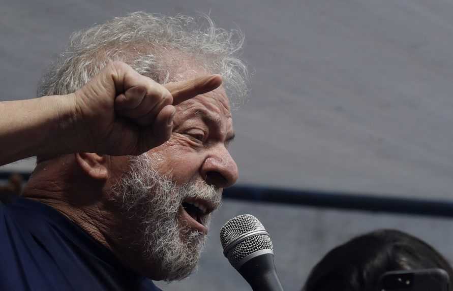 Na snímke brazílsky exprezident Luiz Inácio Lula da Silva.