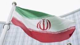 iránska zástava.