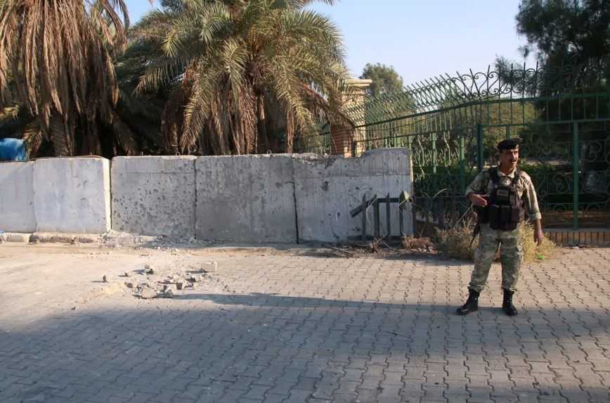 Neďaleko veľvyslanectva USA v Bagdade dopadli v noci tri strely