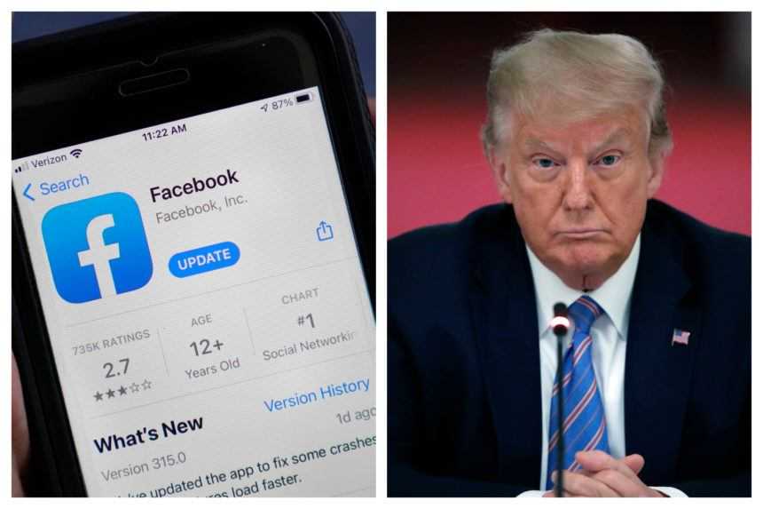 Facebook zmenil rozhodnutie v súvislosti s blokovaním účtov Trumpa