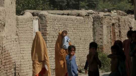 Ženy a deti v Afganistane.