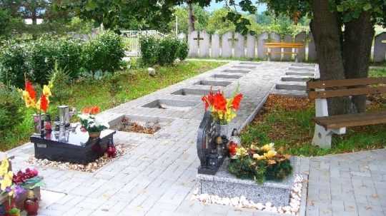Cintorín v obci Pôtor