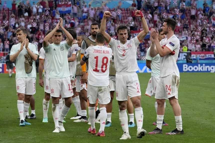 EURO 2020: Španieli po dramatickom predĺžení vyradili Chorvátov