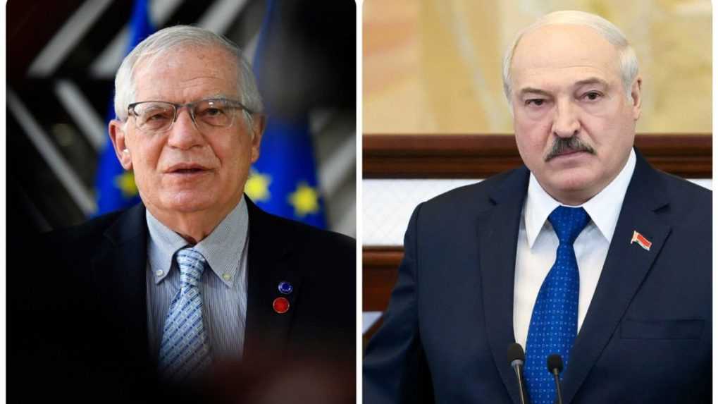 Šéf diplomacie EÚ otvorene nazval Lukašenka diktátorom