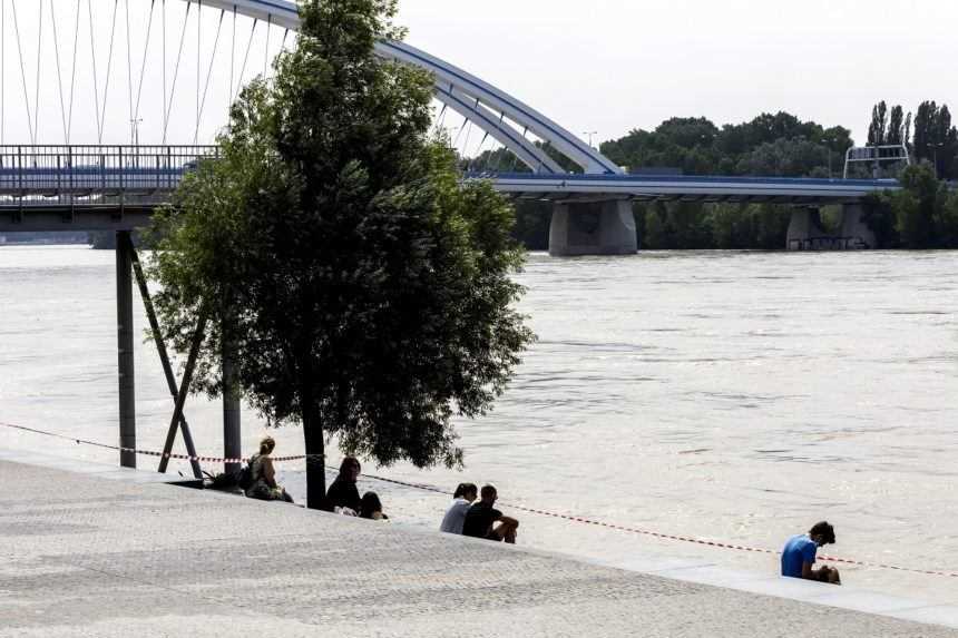 Nedávne zrážky v Nemecku a Rakúsku nemajú vplyv na hladinu Dunaja, tvrdí SHMÚ