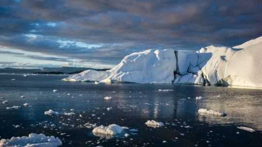 Topenie ľadovcov v Grónsku.