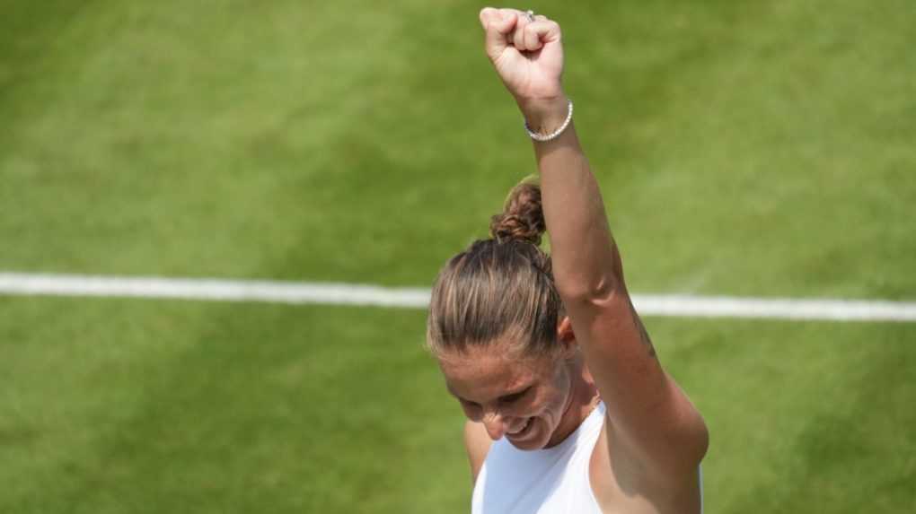 Češka Plíšková sa prvýkrát v kariére prebojovala do semifinále Wimbledonu