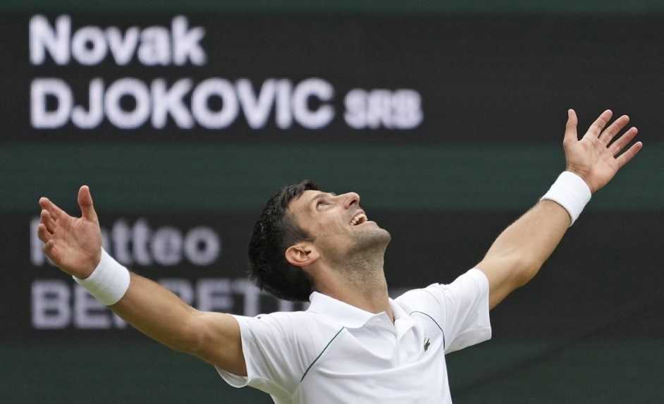 Novak Djokovič ovládol finále Wimbledonu a získal 20. grandslamový titul