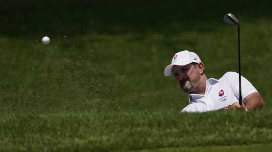 Rory Sabbatini počas súťaže v golfe.