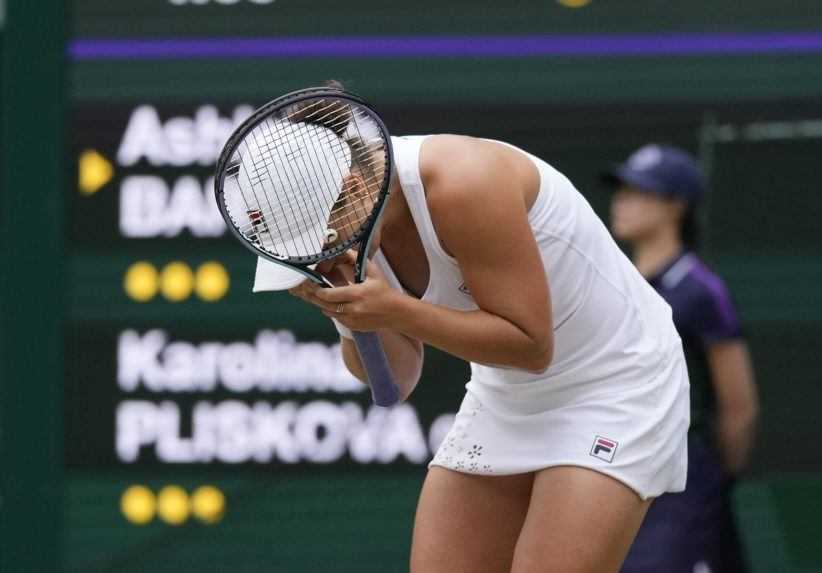 Finále ženskej dvojhry Wimbledonu vyhrala Austrálčanka Bartyová