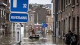 záplavy v Belgicku
