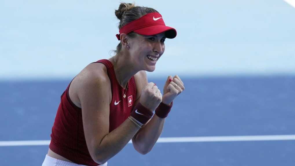 Ženské tenisové olympijské finále si zahrá Benčičová proti Češke Vondroušovej