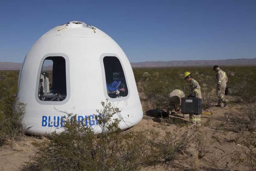 kozmická kapsula spoločnosti Blue Origin