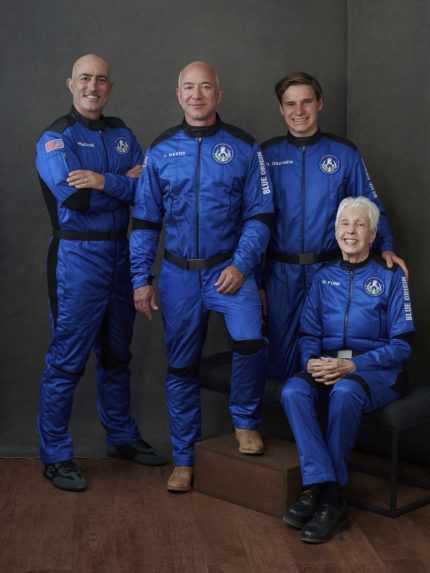 členovia posádky raketoplánu