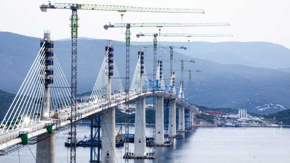 Nový most Pelješac spojil Dubrovník so zvyškom Chorvátska