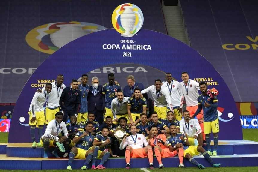 Kolumbia si v Copa America vybojovala bronz