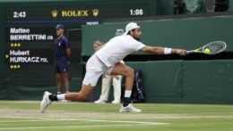 Wimbledon: Talian Berrettini si prvý raz v kariére zahrá grandslamové finále