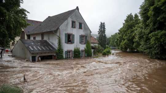 Zaplavené domy