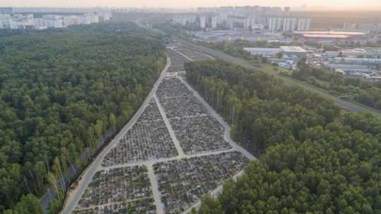 cintorín v Moskve