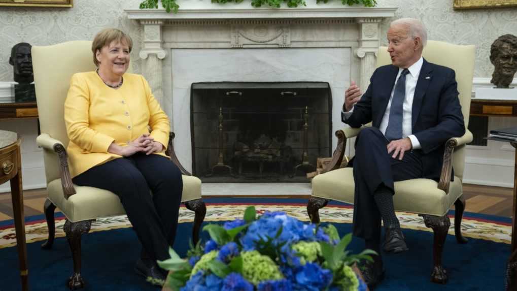Kancelárka Merkelová v USA hovorila o klíme, covide a plynovode Nord Stream 2