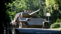 Bojový tank Panther.