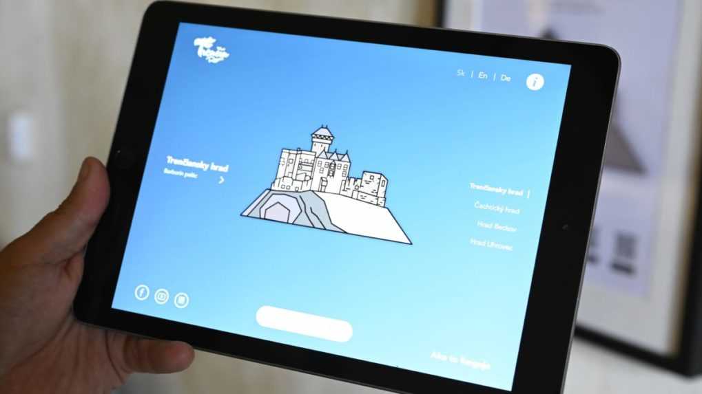 Trenčiansky hrad ožíva vďaka mobilnej aplikácii