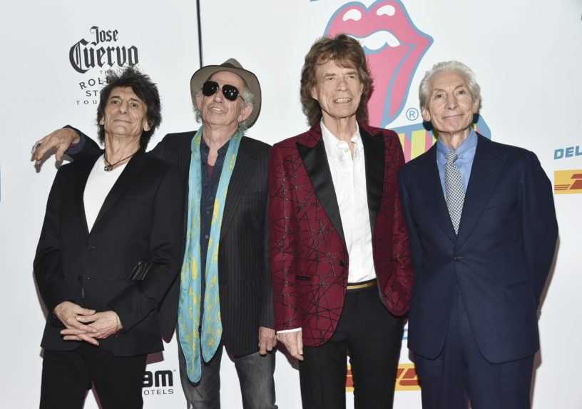 Na snímke kapela Rolling Stones.