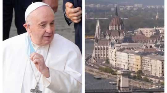 Pápež František a Budapešť