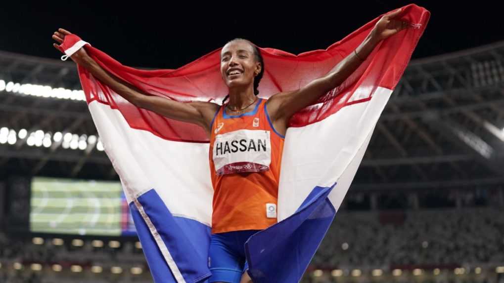 Holanďanka Hassanová vyhrala beh na 10 000 m. Slávi zlaté double
