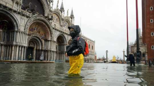 záplavy v Benátkach